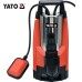 Потопяема помпа за чиста и мръсна вода, 1100 W, 1700л/ч, 1" YATO YT 85343